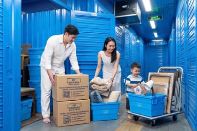 50m²の部屋を広く保つ、賢い収納アイデア