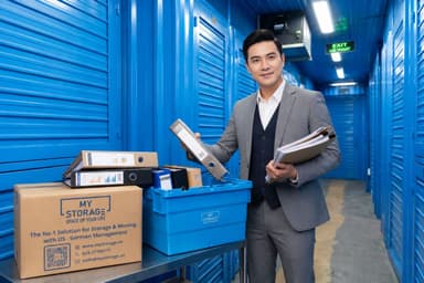 書籍・個人書類保管用ミニ倉庫をレンタル