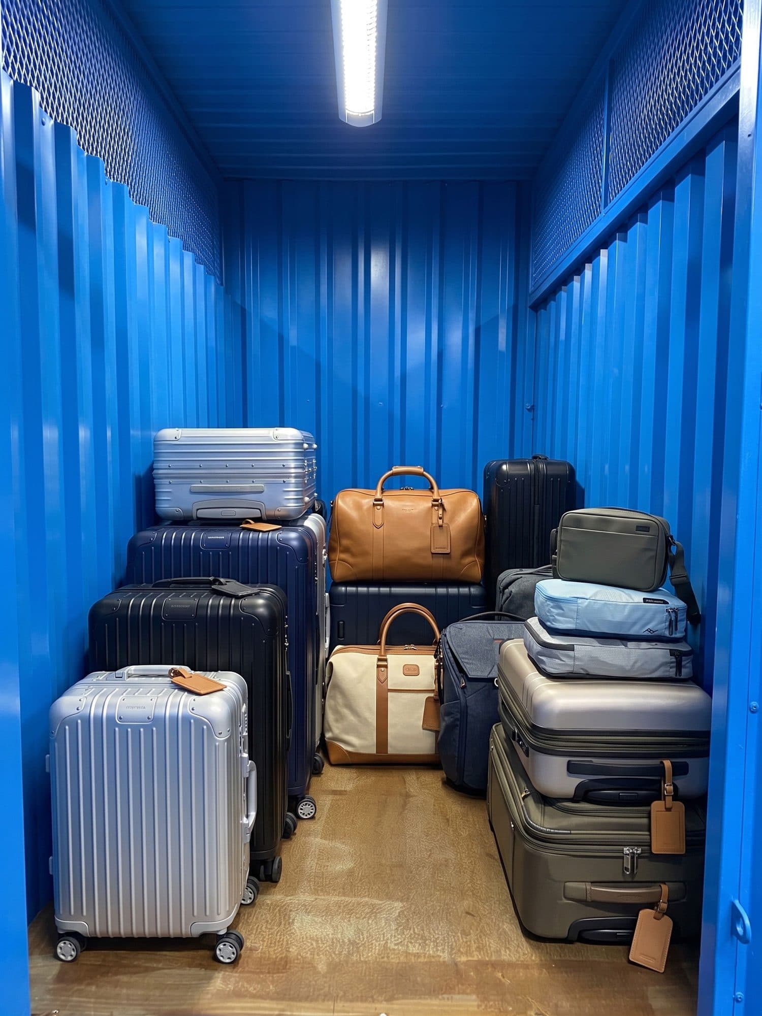 旅行者や出張者のためのスーツケース・荷物保管ロッカー