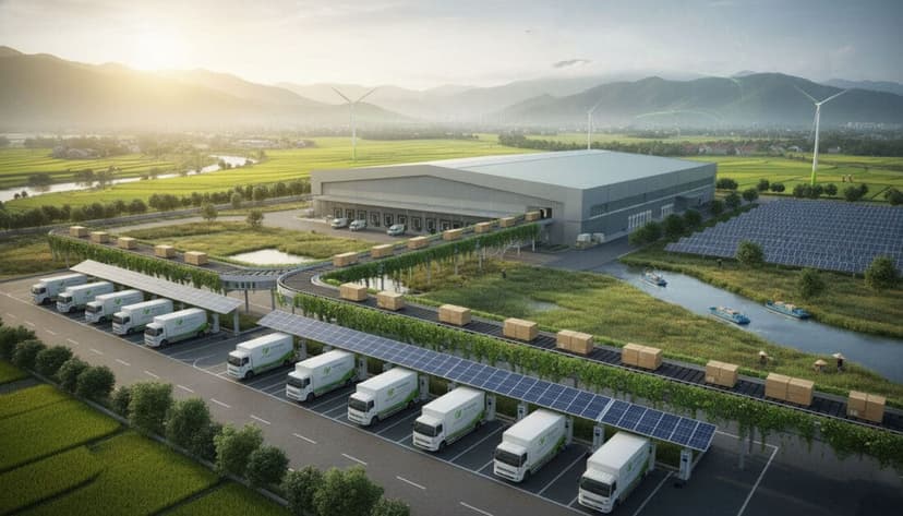 Vì sao logistic xanh trở thành xu hướng tất yếu năm 2026?