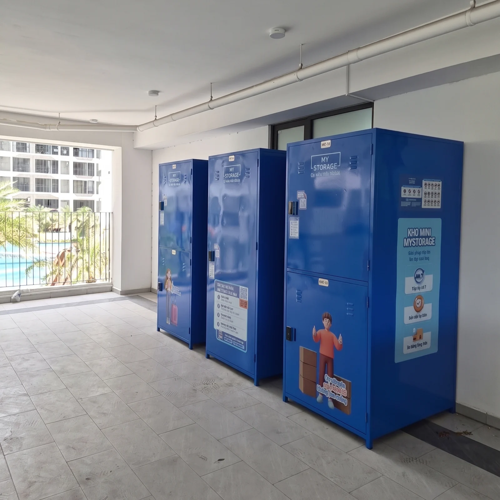 Tủ lưu trữ MyStorage tại Ministop MT Eastmark City Quận 9