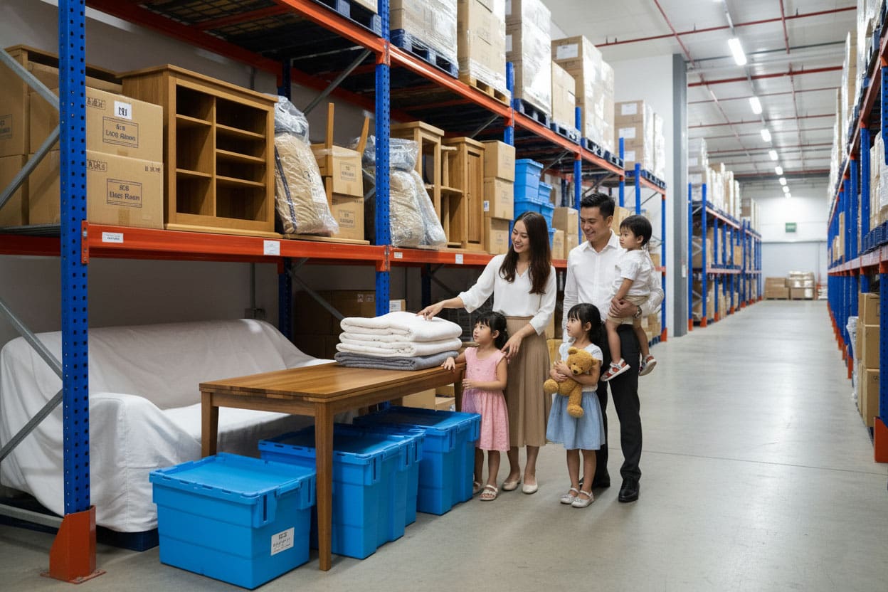 Những Món Đồ Gia Đình Nên Gửi Kho Để Nhà Rộng Gấp Đôi