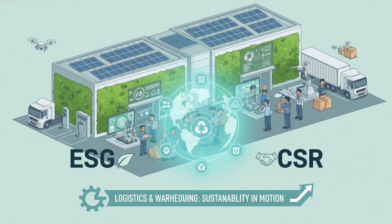 物流・倉庫業界のESGとCSR――トレンドか、競争優位か？